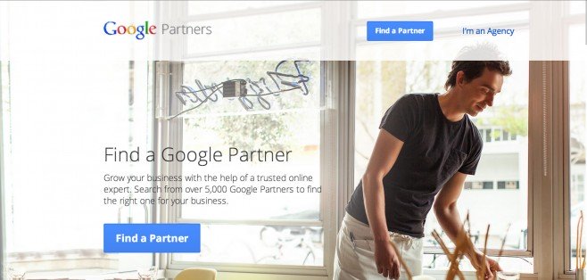 The Google Partners Homepage