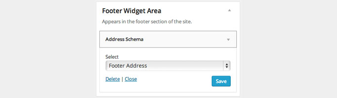 Simple Address Widgets