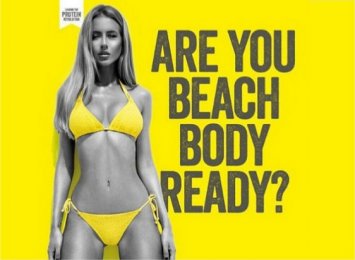 Beach Body Ready Ad
