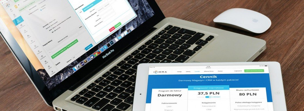 Website on Laptop & Tablet